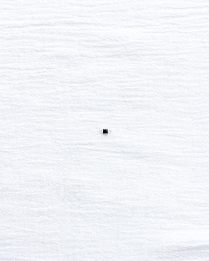 3mm Black Onyx Square Shaped Connector, CN312