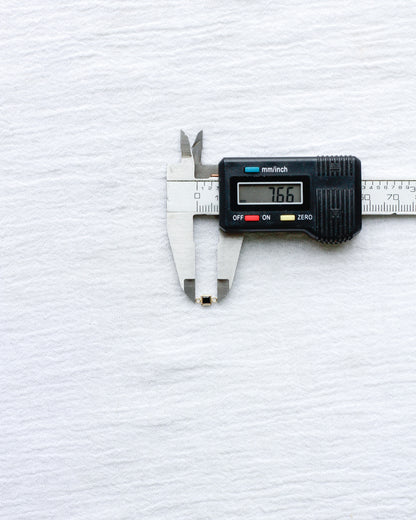 3mm Black Onyx Square Shaped Connector, CN312