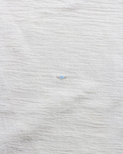 3mm Blue Opal Marquise Connector, CN319