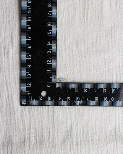 3mm Blue Opal Marquise Connector, CN319
