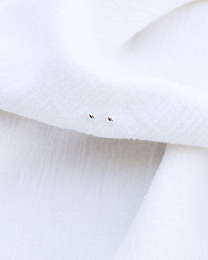 4mm Stud Earrings, E12