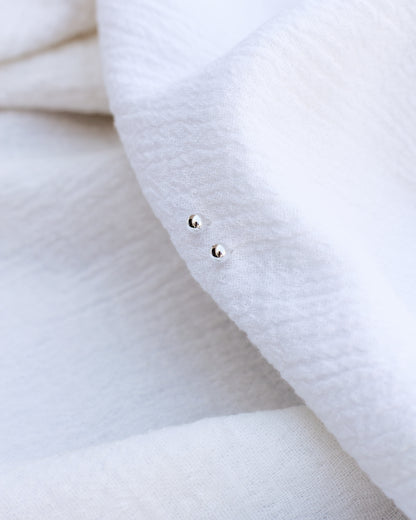 4mm Stud Earrings, E12