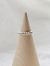 Cubic Zirconia Stacking Band Ring, R53