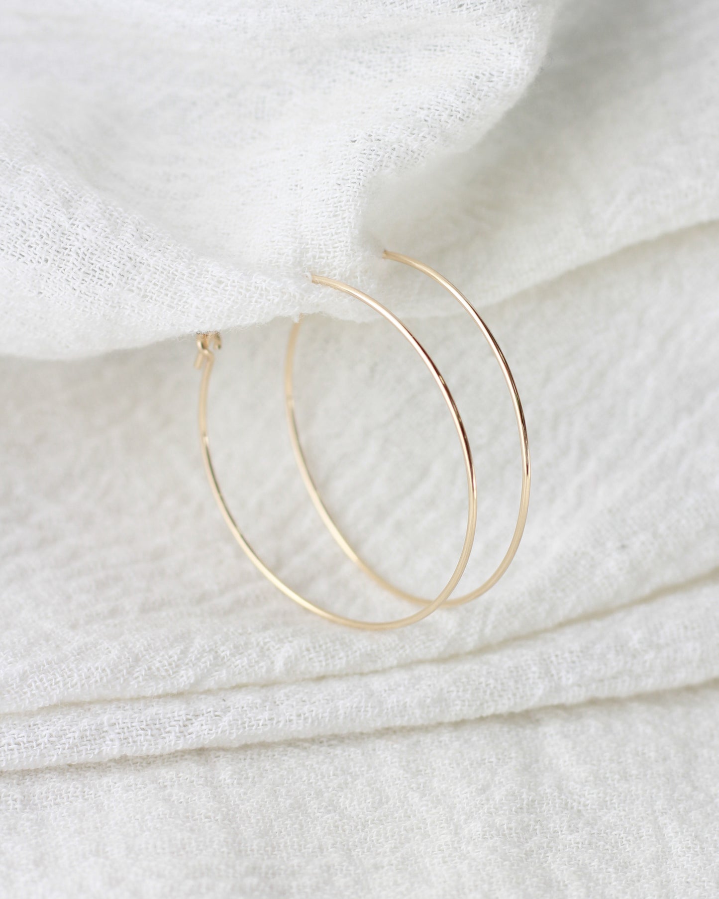 30x.70mm Wire Beading Hoop Earrings, E62