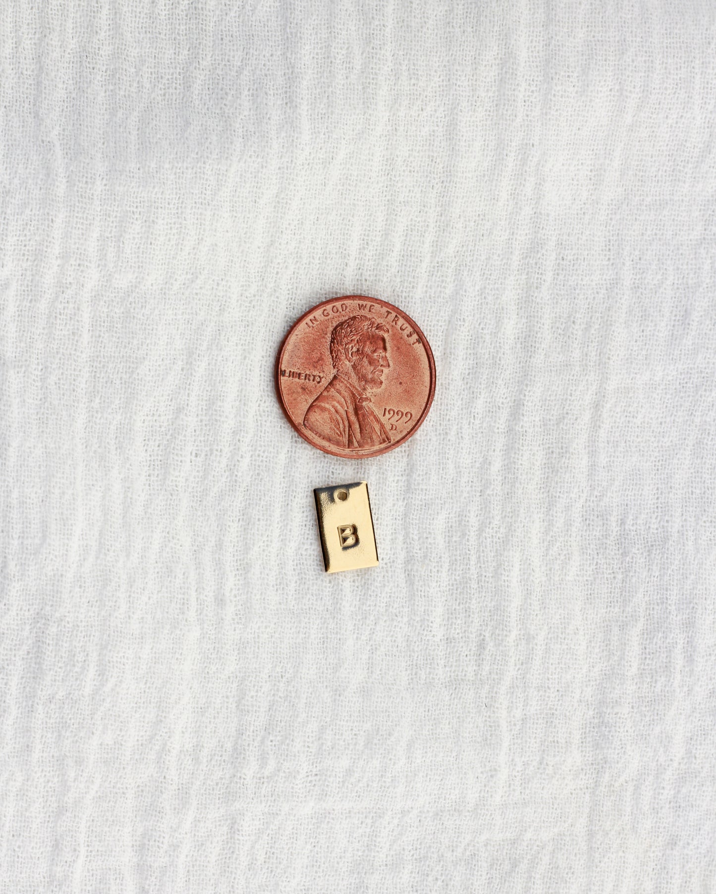Apple Rectangle Charm, CH266
