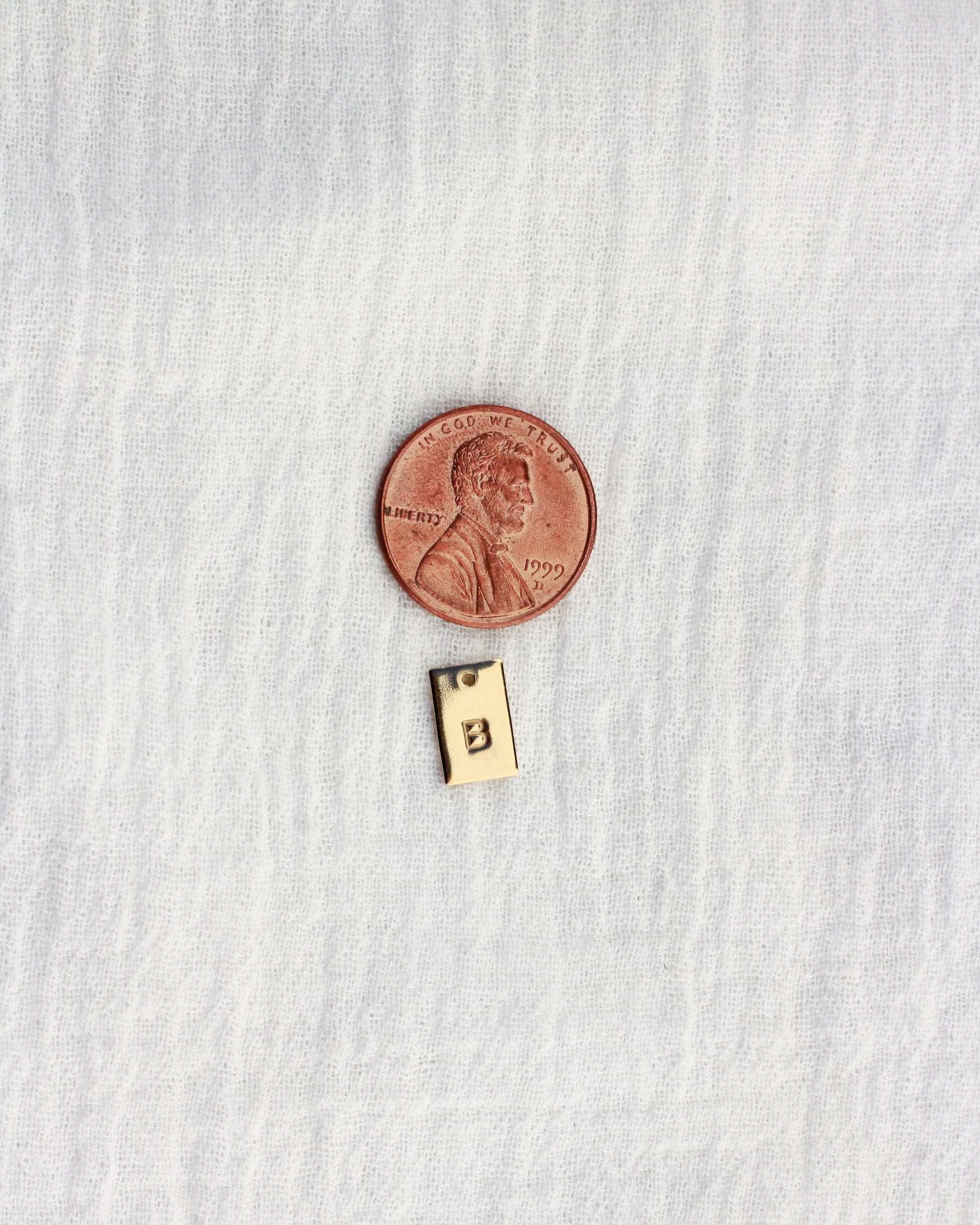 Apple Rectangle Charm, CH266
