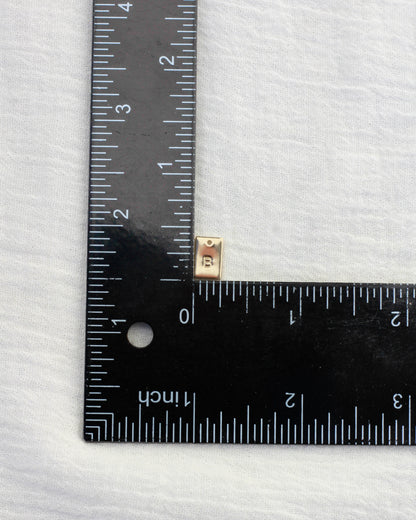 A-Z Rectangle Charm, CH266