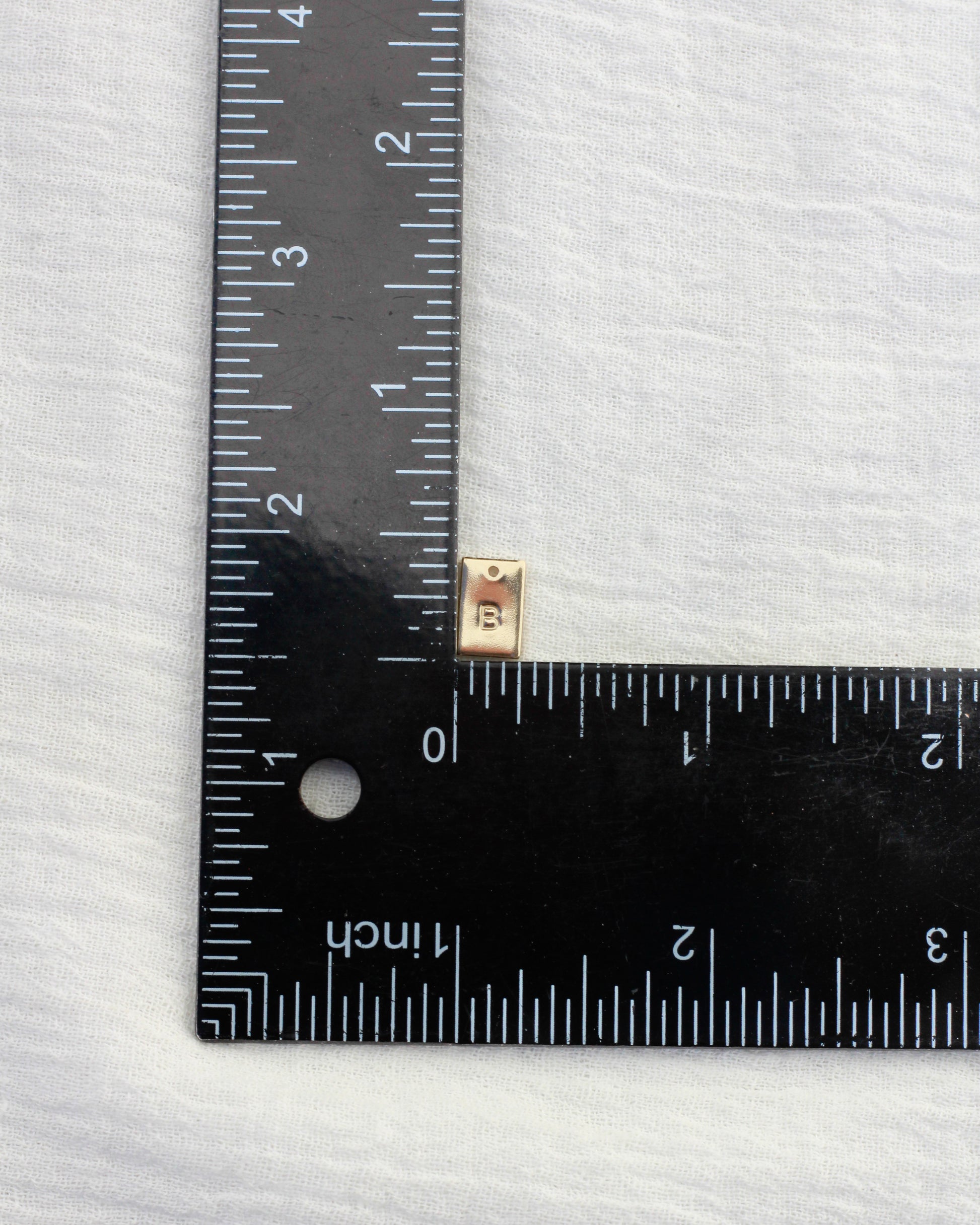 Apple Rectangle Charm, CH266