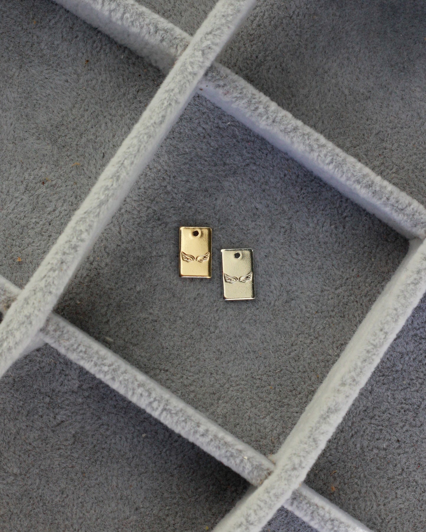 Anchor Rectangle Charm, CH266