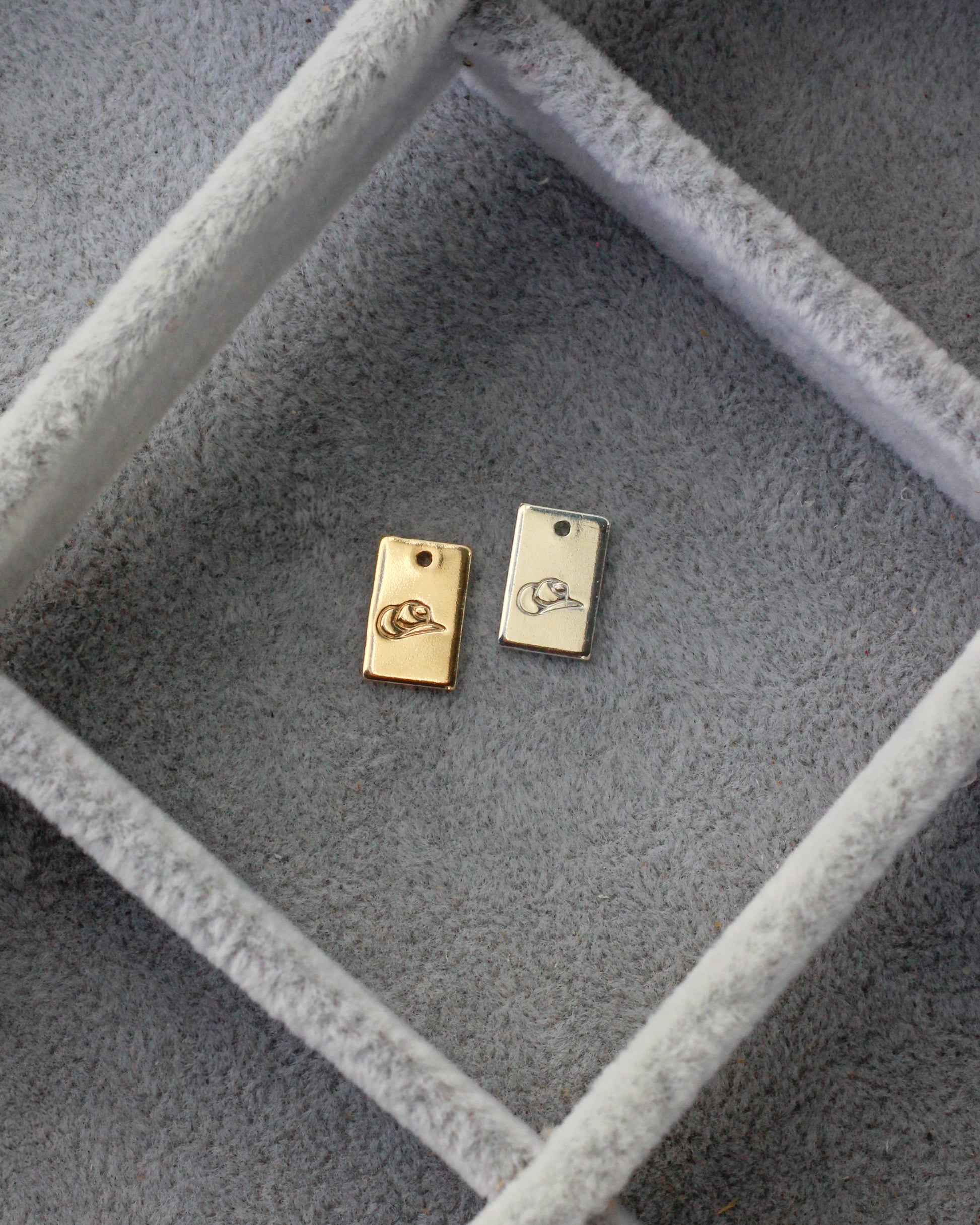 Cowboy Hat Rectangle Charm, CH266