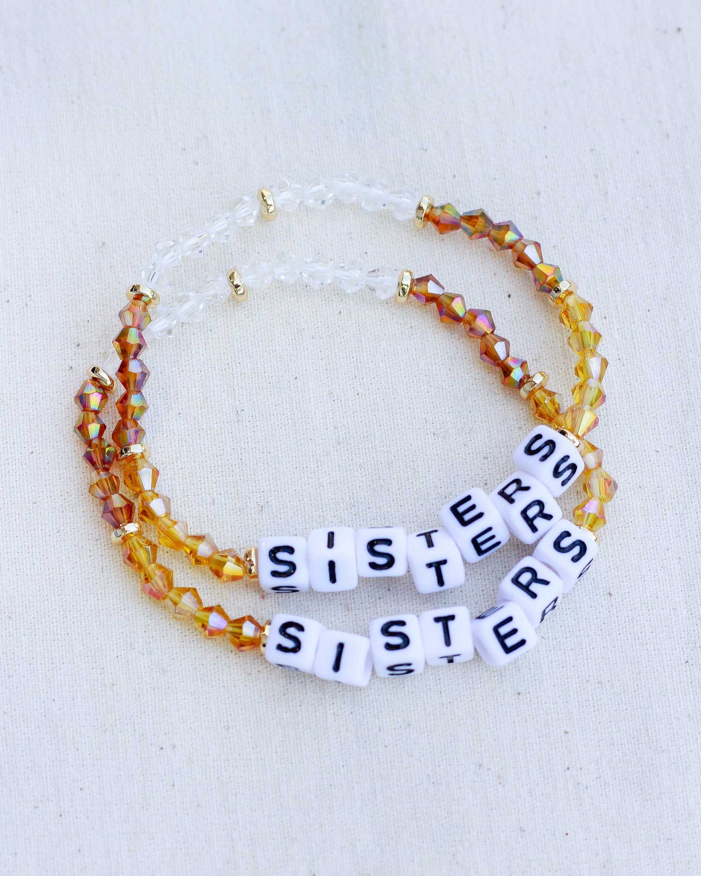 Sisters Stretch Bead Bracelet, BR29