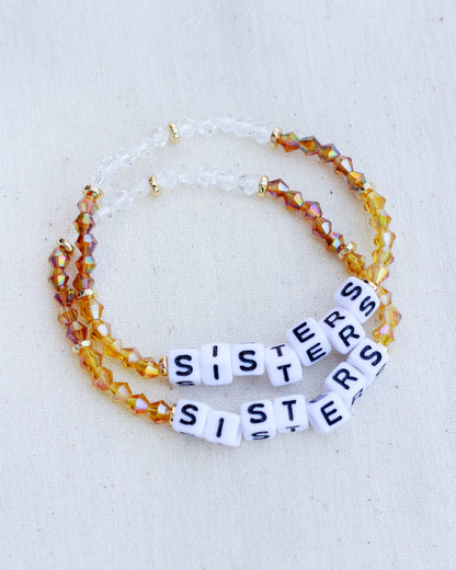 Sisters Stretch Bead Bracelet, BR29