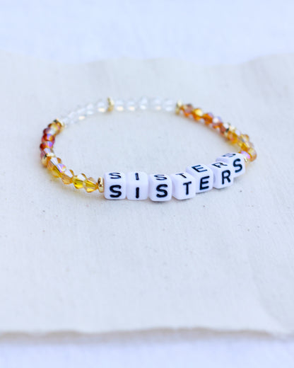 Sisters Stretch Bead Bracelet, BR29