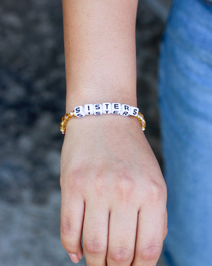Sisters Stretch Bead Bracelet, BR29