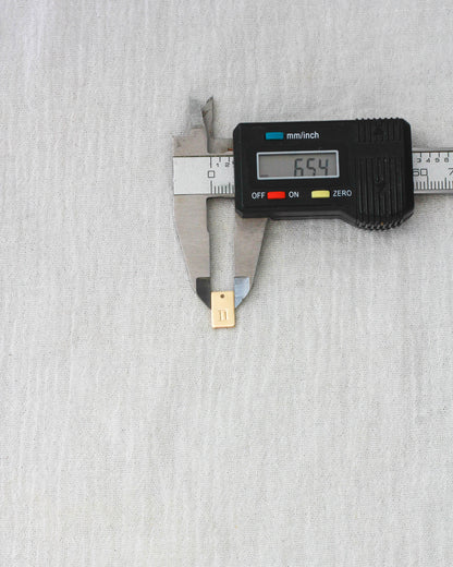 Butterfly Rectangle Charm, CH266