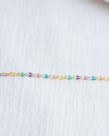 Sweethearts Inspired Enamel Chain, GP140