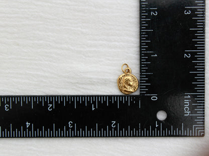 Vintage Coin PVD Charm, CH325