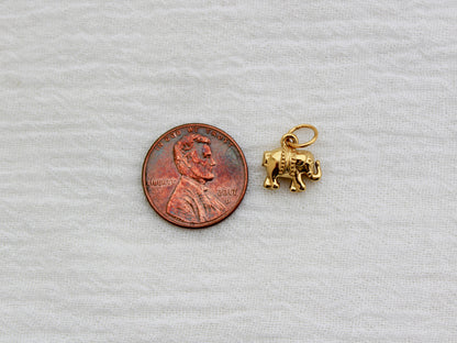 Elephant PVD Charm, CH327