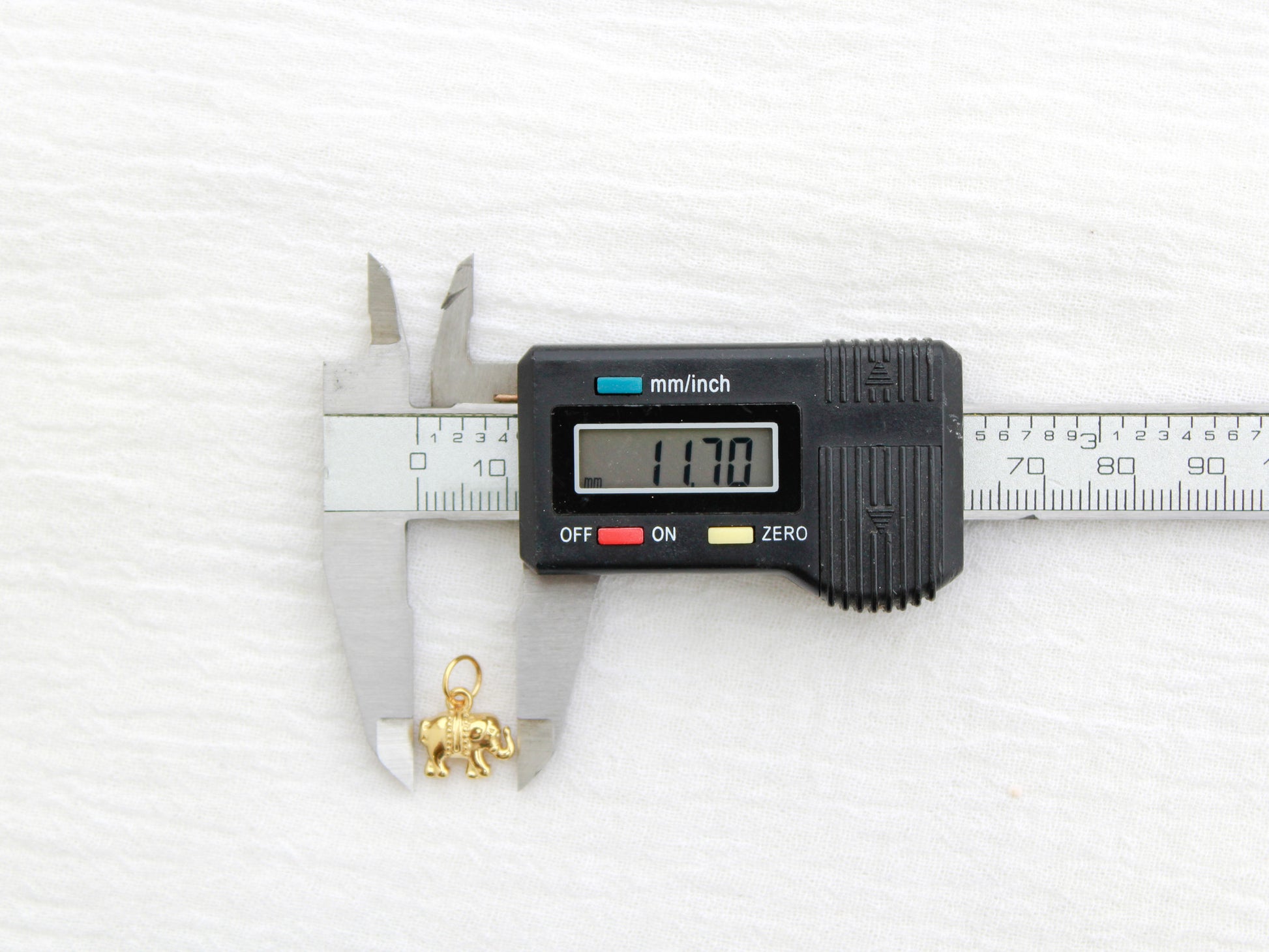 Elephant PVD Charm, CH327