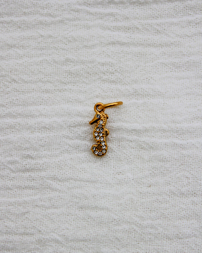 Seahorse PVD Charm, CH334