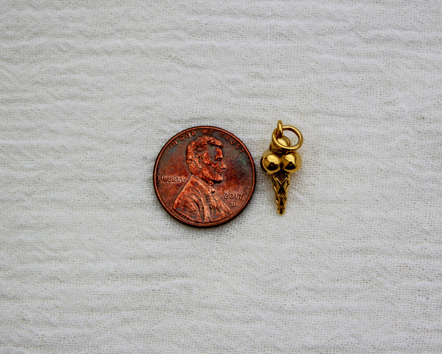 Ice Cream PVD Charm, CH341
