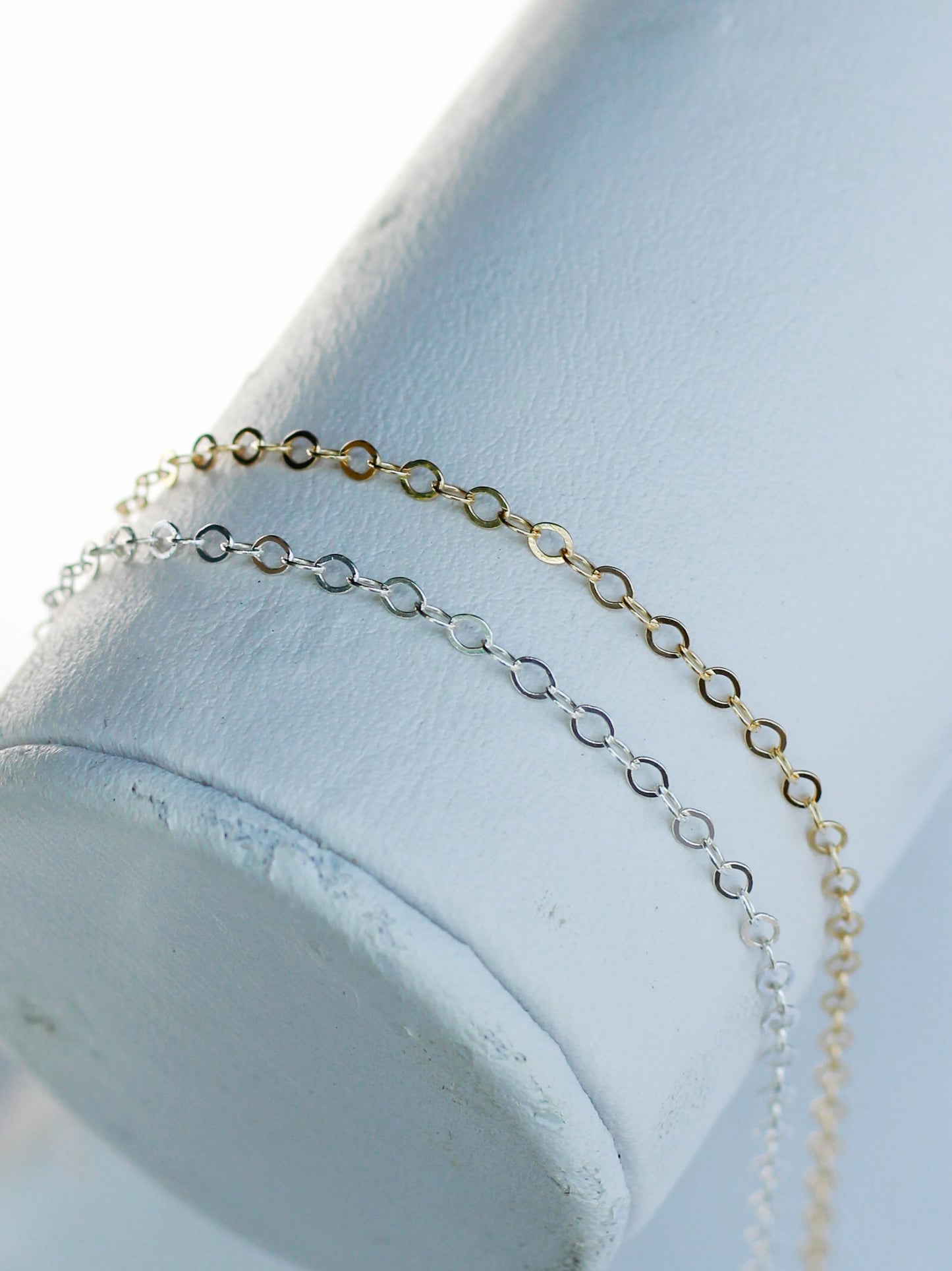 1.8mm Flat Paperclip Chain, G43, S43