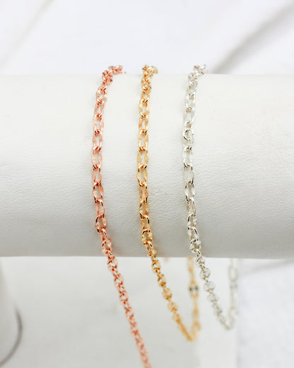 2.7mm Dapped Cable Chain, S95, G95, R95