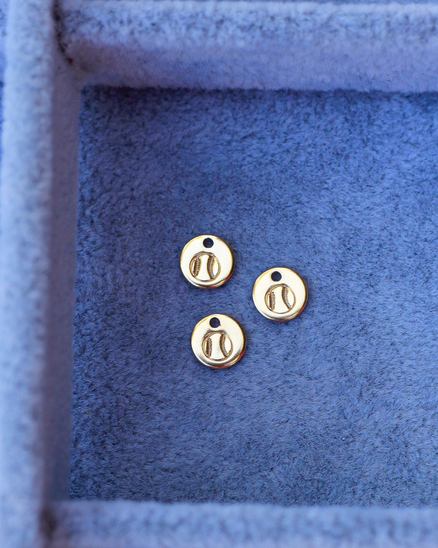 6.3mm Baseball Charm, CH05