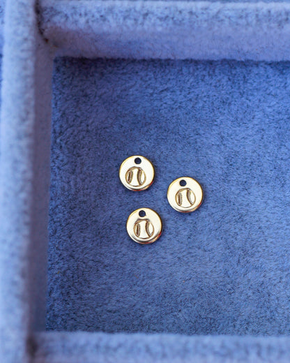 6.3mm Baseball Charm, CH05