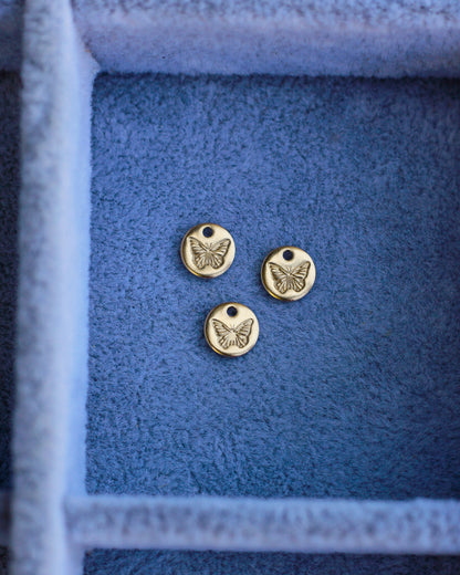 6.3mm Butterfly Charm, CH05