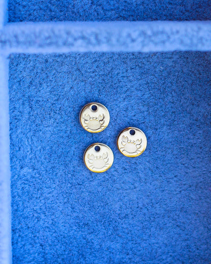 6.3mm Crab Charm, CH05
