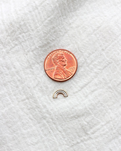 Rainbow Stud Earrings, E20