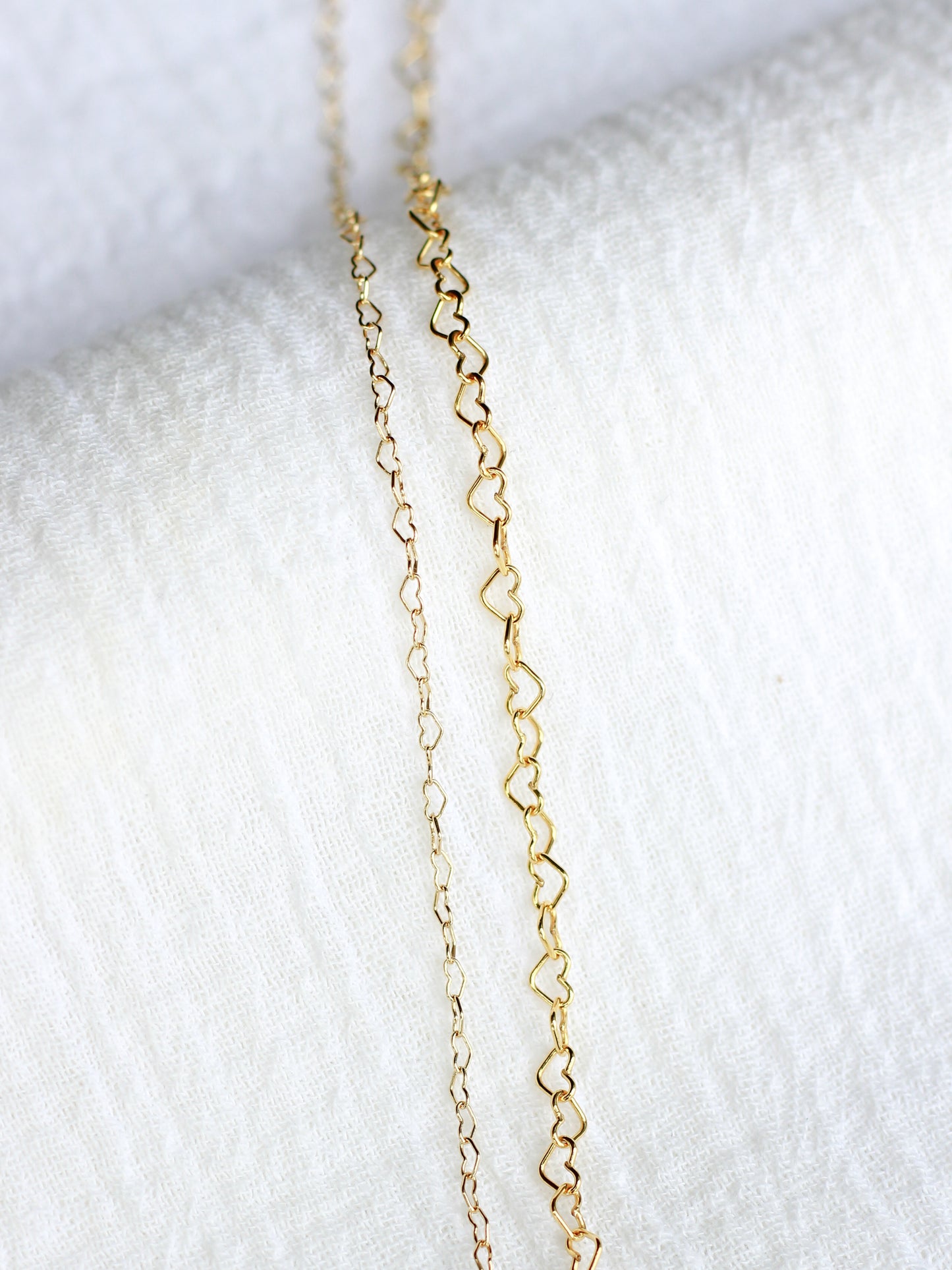 1.6mm Heart Chain, S59, G59
