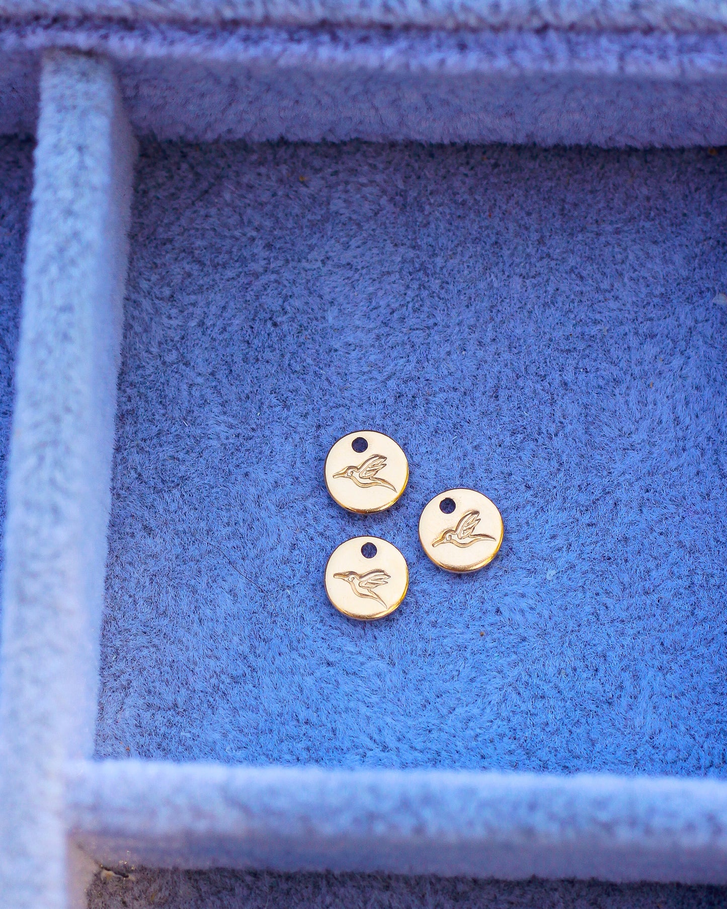 6.3mm Hummingbird Charm, CH05