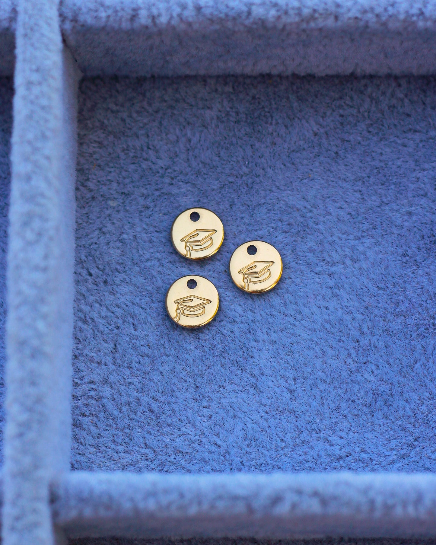 6.3mm Graduation Cap Charm, CH05