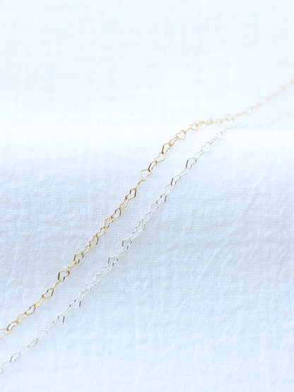 2.2mm Heart Chain, G60, S60