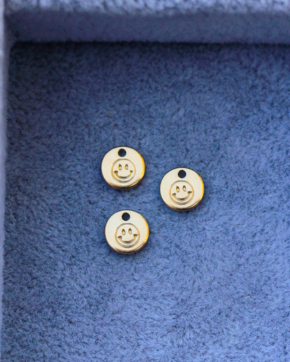 6.3mm Smiley Charm, CH05