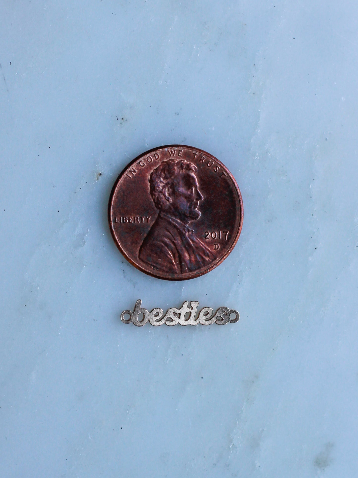 Besties with Heart Dot Connector, CN207