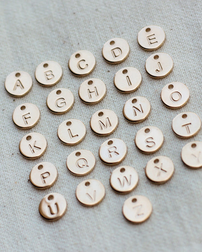 6.3mm A-Z Disc Charm, CH05