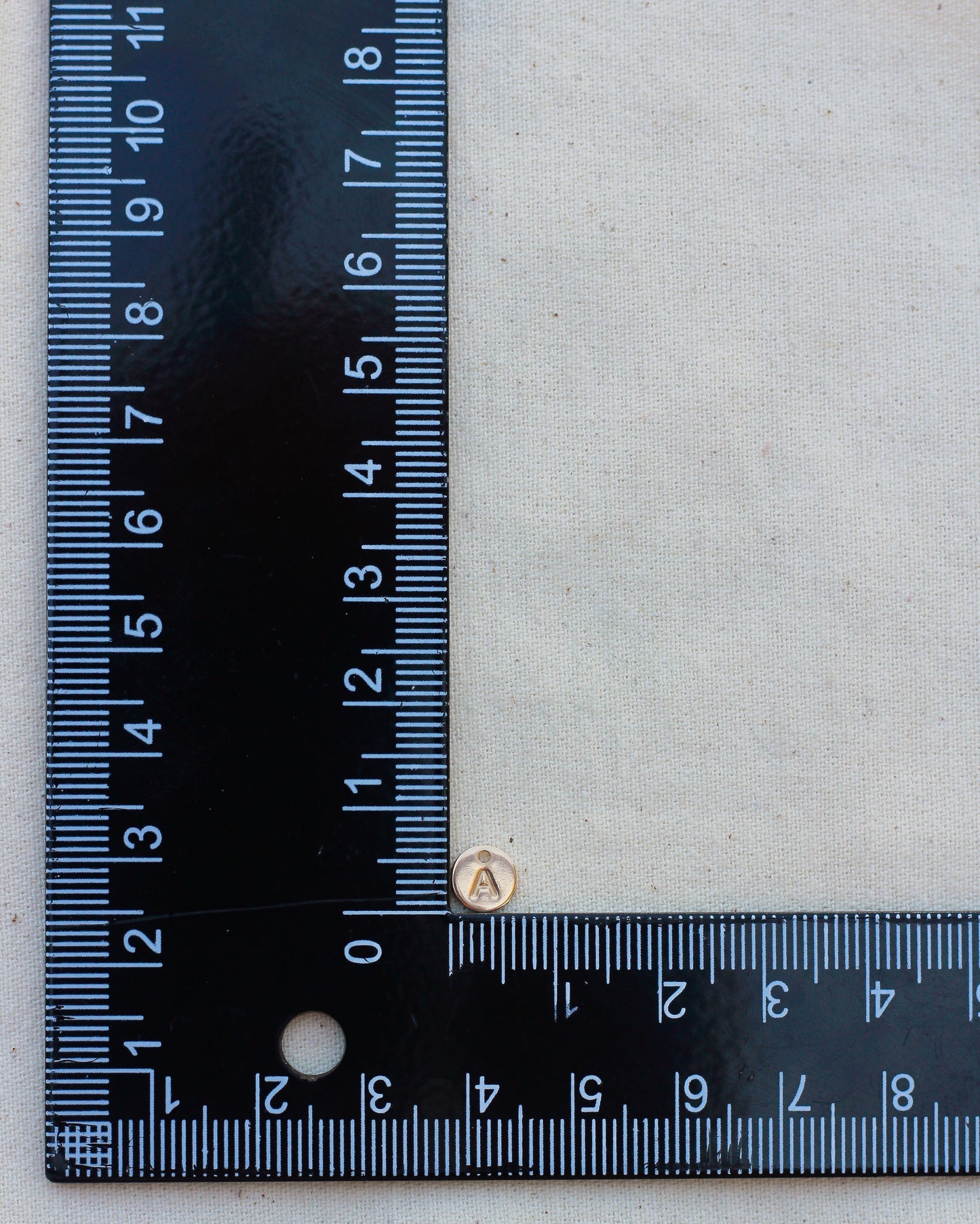 6.3mm A-Z Disc Charm, CH05