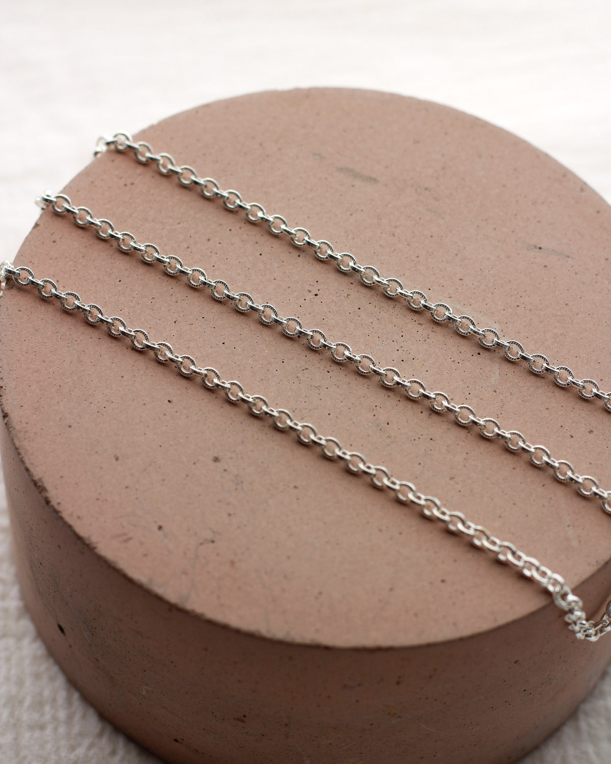 2.6mm Patterned Cable Chain, G262, S262