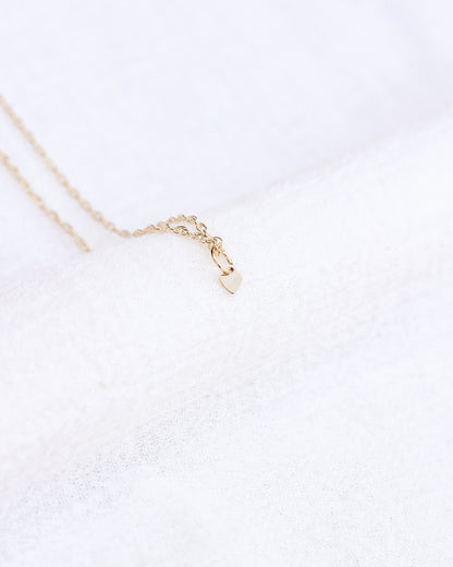 3.5mm Heart Tag Charm, CH201