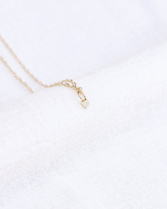 3.5mm Heart Tag Charm, CH201