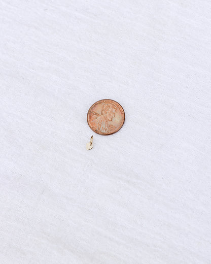 3.5mm Heart Tag Charm, CH201
