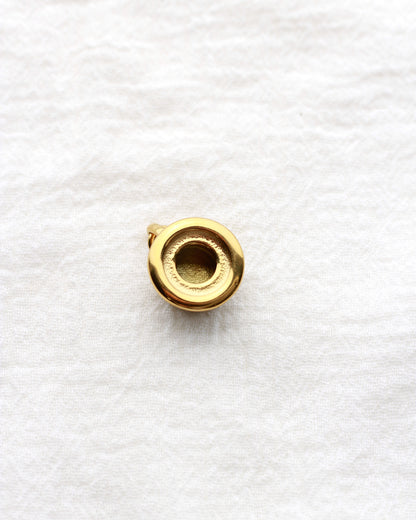 Latte Heart Coffee Cup PVD Charm, CH418