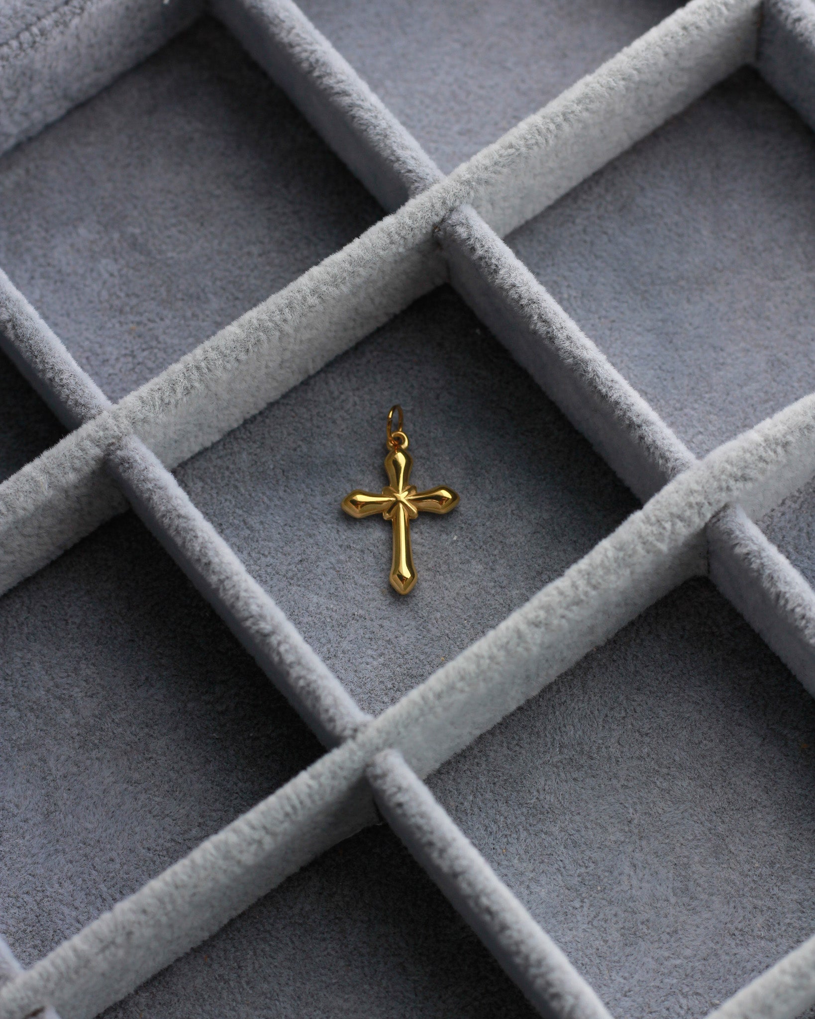 24mm X Cross PVD Charm, CH423