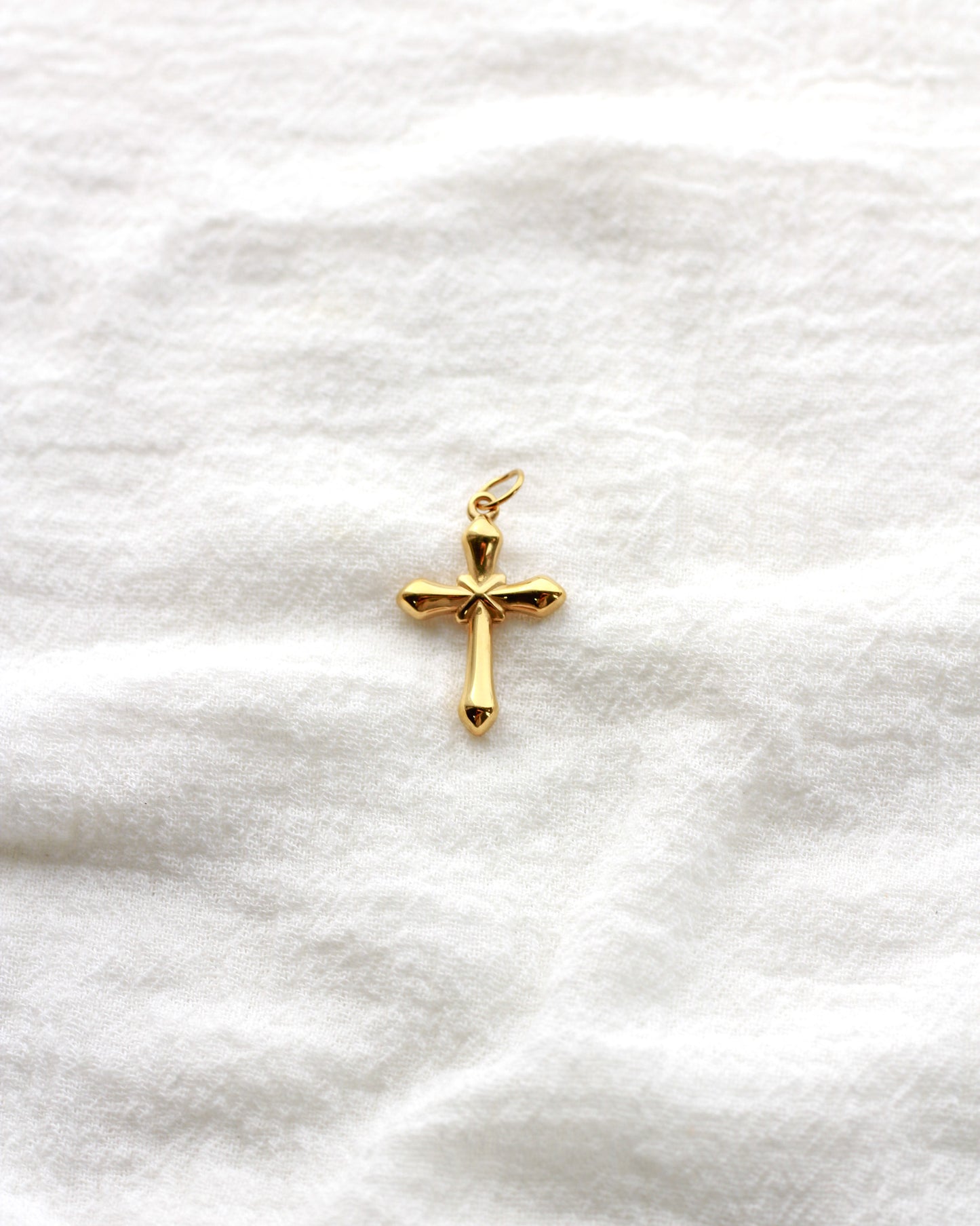 24mm X Cross PVD Charm, CH423