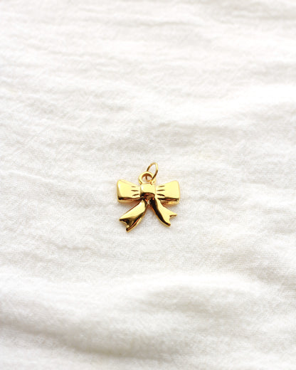17mm Bow PVD Charm, CH422