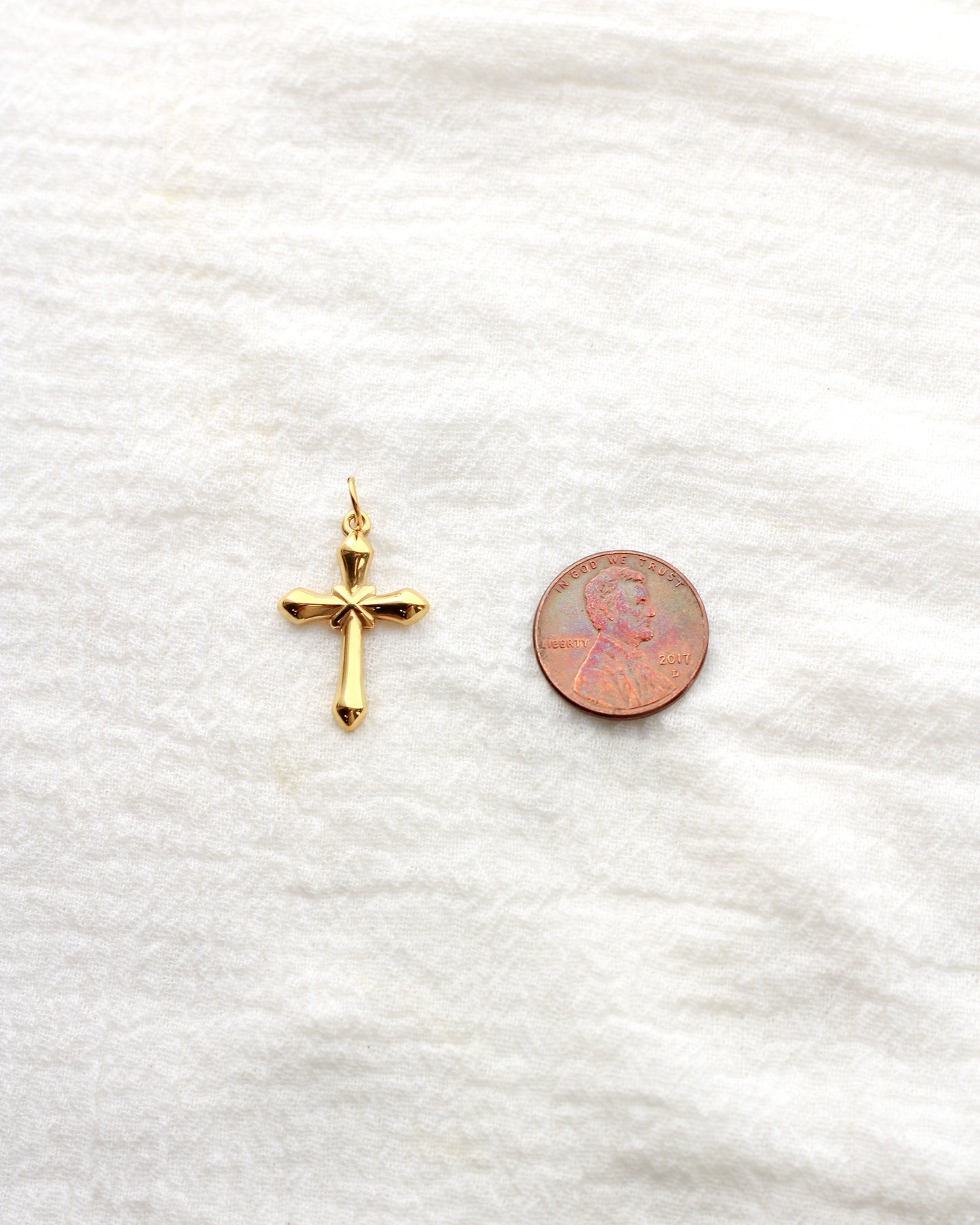 24mm X Cross PVD Charm, CH423