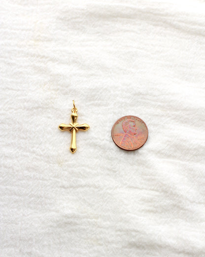 24mm X Cross PVD Charm, CH423